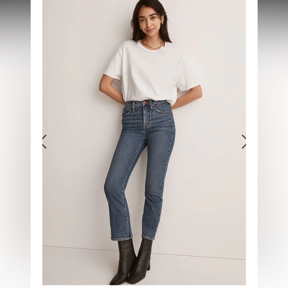 Madewell Cali Demi Boot size 28 Glenside Wash